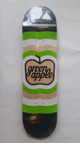 Green Apple Color Code logo Deck - 8" / 8.25" / 8.5"